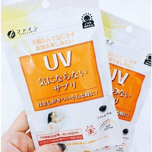 Viên Uống Chống Nắng Fine UV Nhật Bản