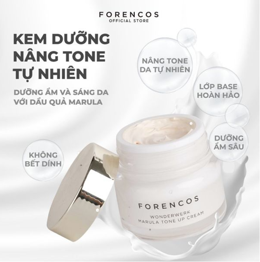 Kem dưỡng trắng da nâng tone forencos