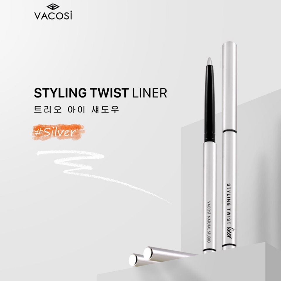 CHÌ VẶN KẺ MẮT DẠNG SÁP VACOSI NATURAL STUDIO STYLING TWIST LINER