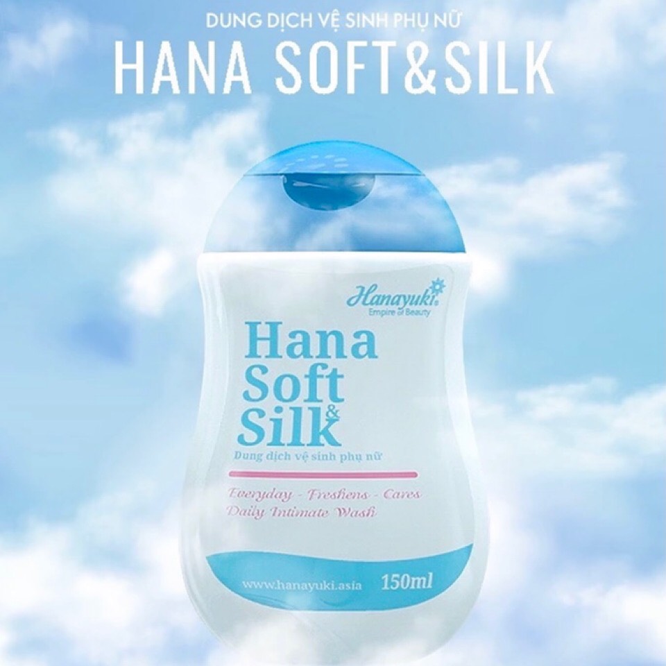 Dung Dịch Vệ Sinh Phụ Nữ Hana Soft Silk Hanayuki