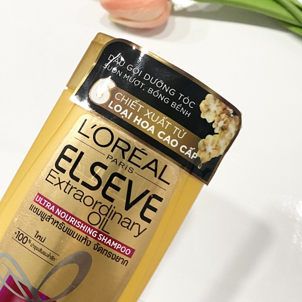 Dầu Gội Tinh Dầu Hoa Tự Nhiên L'Oreal Elvive Extraordinary Oil Shampoo 130ml