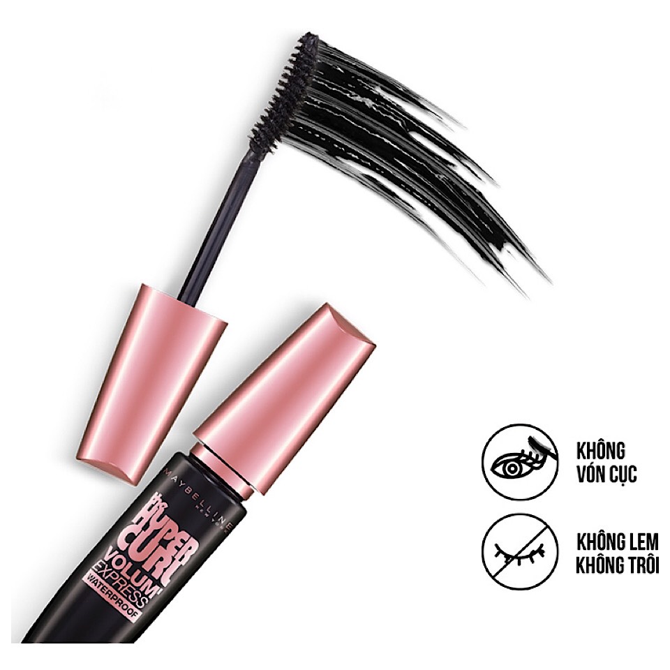 MASCARA MAYBELLINE NEW YORK HYPER CURL WATERPROOF 9.2ML