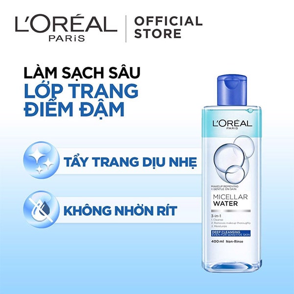 Nước Tẩy Trang LOreal 3 In 1