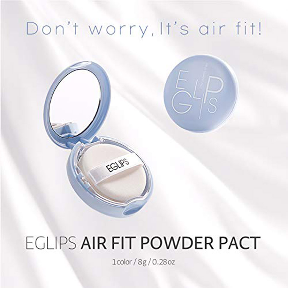 Phấn phủ kiềm dầu EgLips Air Fit Powder Pact