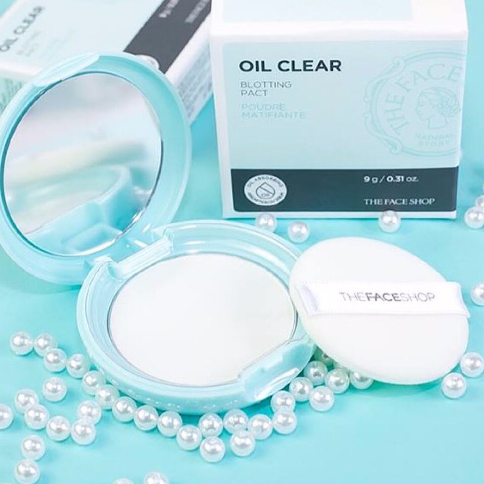 phấn kiềm dầu oil clear