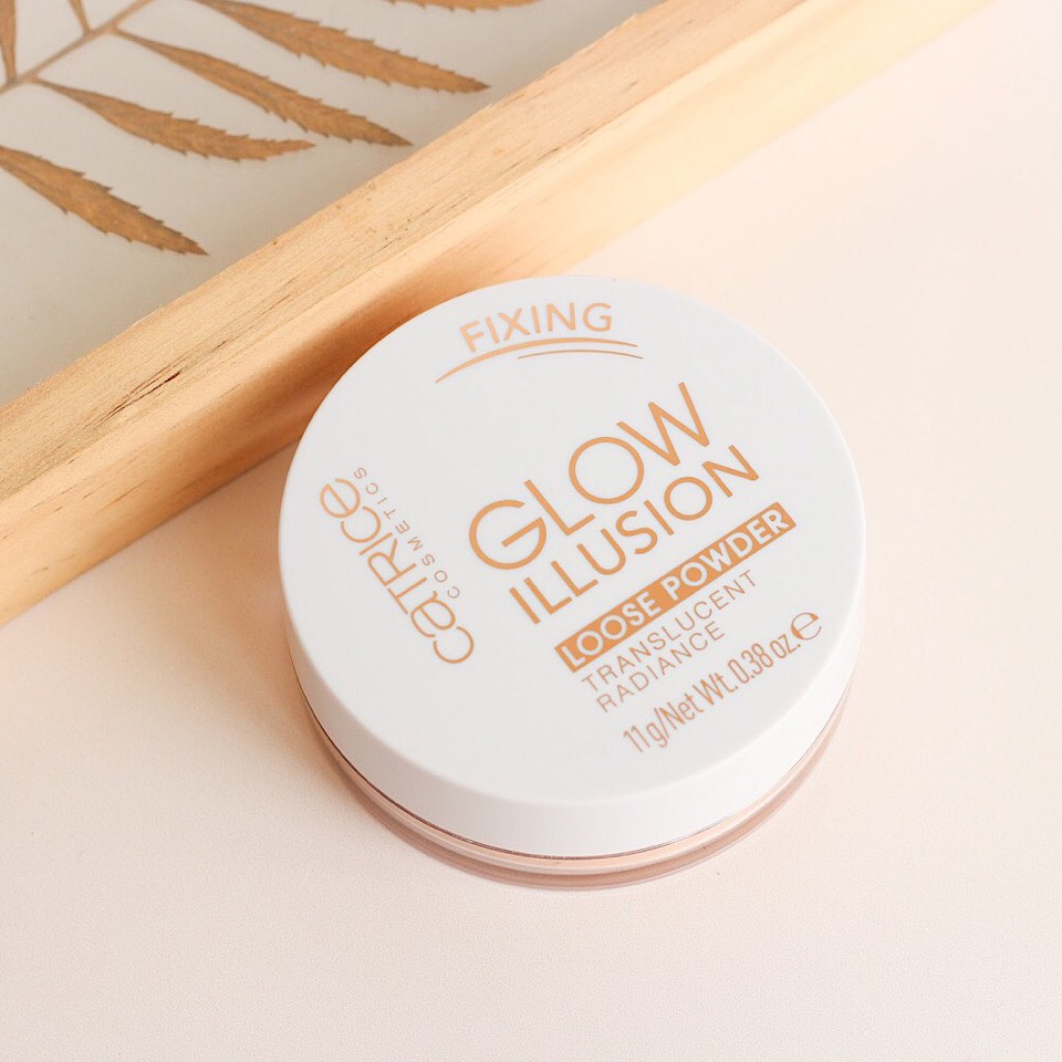 Phấn Phủ Bột Catrice glow illusion loose powder