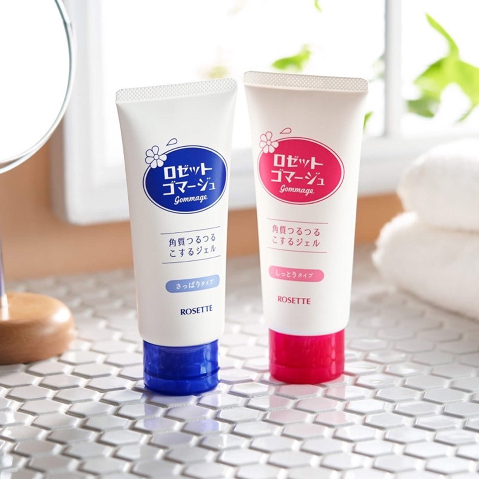 Tẩy da chết dạng peeling Rosette Nhật bản