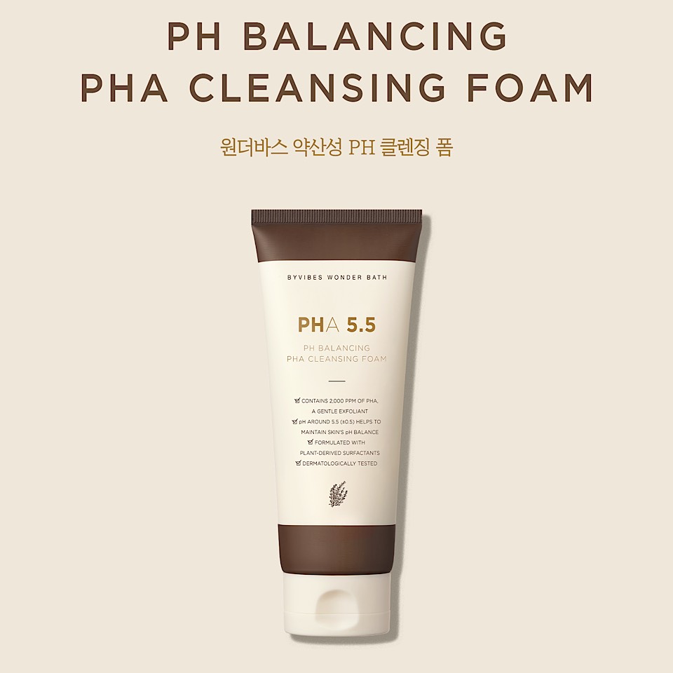 Sữa Rửa Mặt BYVIBES WONDER bath PHA 5.5