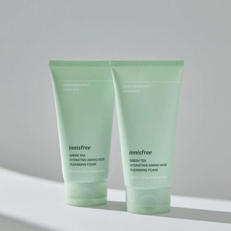 Sữa Rửa Mặt Innisfree Green Tea Hydrating Amino Acid Cleansing Foam