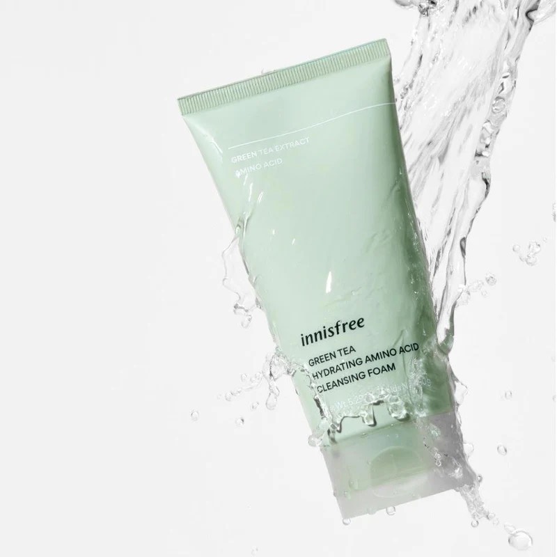 Sữa Rửa Mặt Innisfree Green Tea Hydrating Amino Acid Cleansing Foam