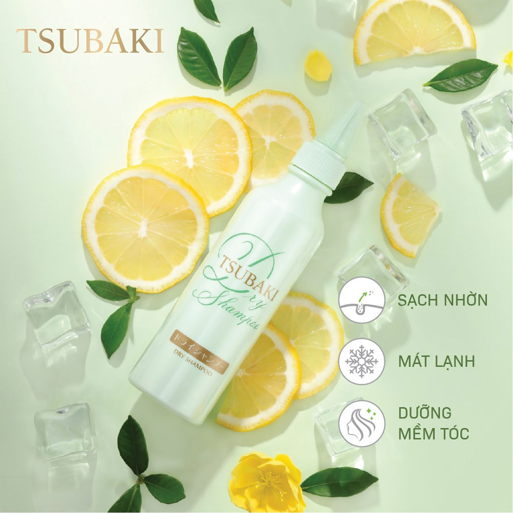 Dầu Gội Khô Tsubaki Dry Shampoo