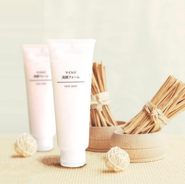 Sữa rửa mặt Muji Face Soap Moisture