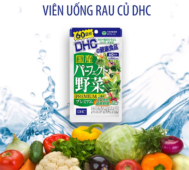 viên uống rau củ dhc