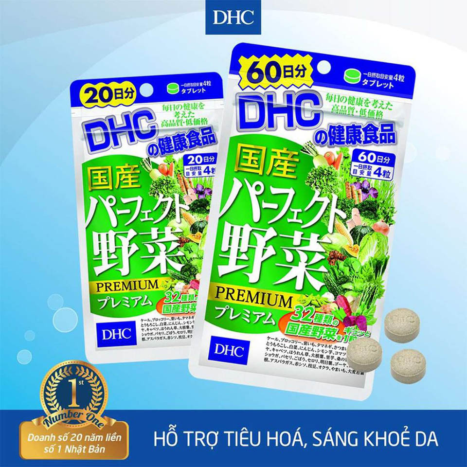 viên uống rau củ dhc